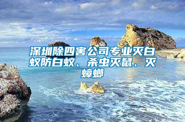 深圳除四害公司專業滅白蟻防白蟻、殺蟲滅鼠、滅蟑螂