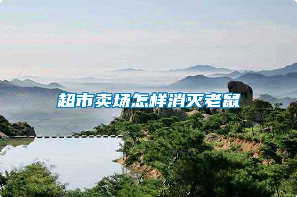超市賣場(chǎng)怎樣消滅老鼠