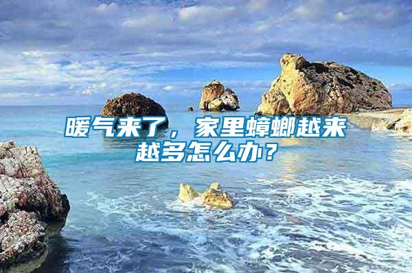 暖氣來了，家里蟑螂越來越多怎么辦？