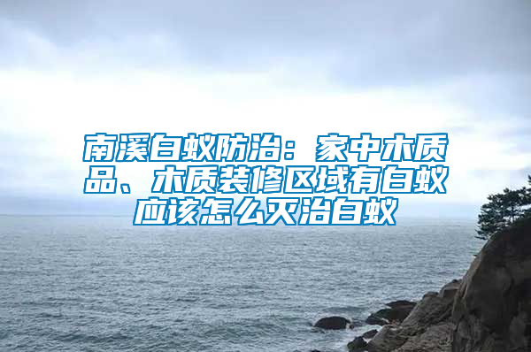 南溪白蟻防治：家中木質品、木質裝修區域有白蟻應該怎么滅治白蟻